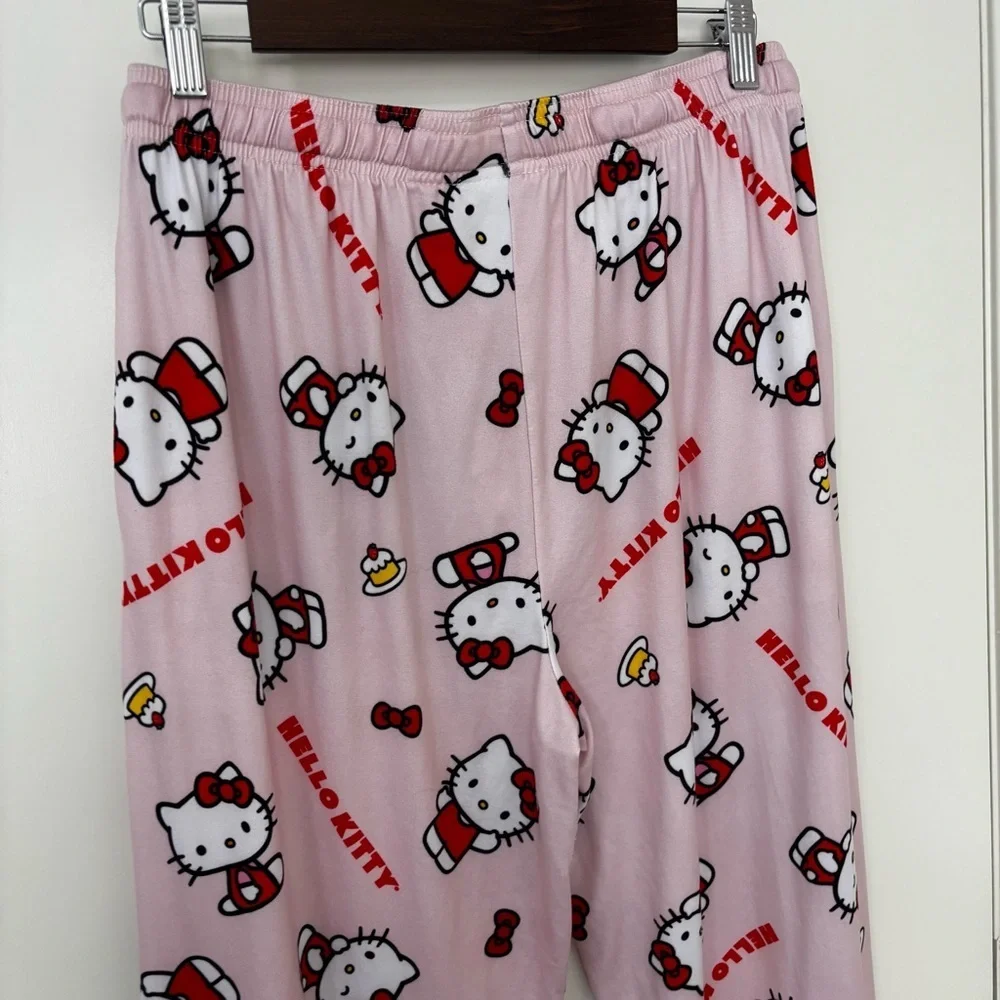 Box lunch x Sanrio Hello Kitty Pink Pajama  elastic waist Pants size M